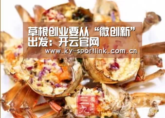 草根创业要从“微创新”出发:开云官网(图2) 草根创业要从“微创新”出发:开云官网(图2)